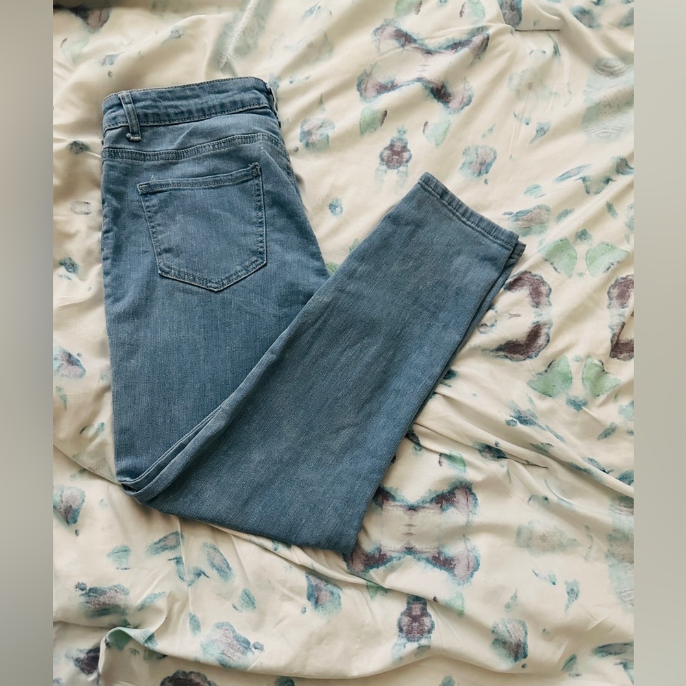 Honey & Bristle Denim Women’s light blue ankle jeans in 6P